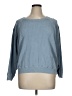 Farmers Market 100% Cotton Blue Pullover Sweater Size XL - photo 1