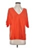 Eileen Fisher 100% Linen Orange Pullover Sweater Size XS - photo 1