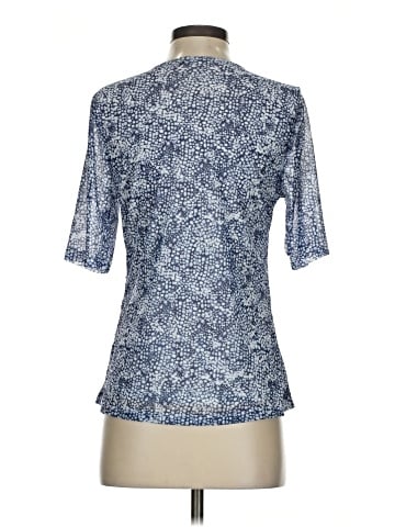Cable & Gauge Short Sleeve Blouse (view 2)