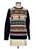J.Crew 100% Wool Print Blue Wool Pullover Sweater Size S - photo 1