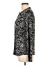 INC International Concepts Paisley Black Long Sleeve Top Size L - photo 5