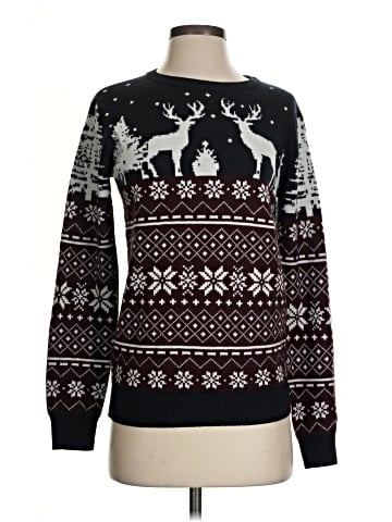 MERRY CHRISTMAS FROM V28 Pullover Sweater (view 1)