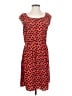Old Navy 100% Polyester Hearts Orange Casual Dress Size XS - photo 1