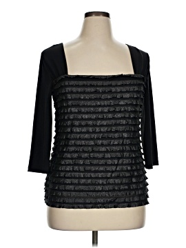 I.N. Studio 3/4 Sleeve Top (view 1)