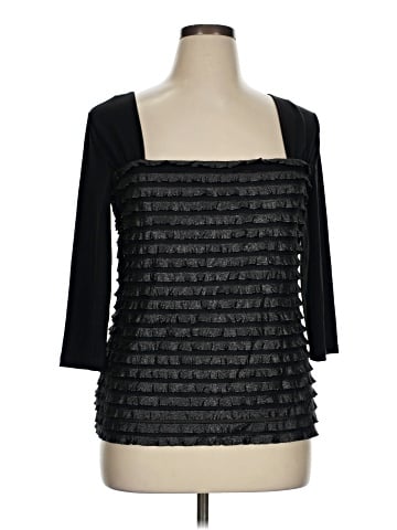 I.N. Studio 3/4 Sleeve Top (view 1)