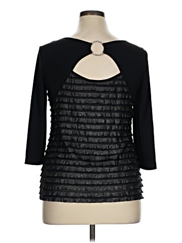 I.N. Studio 3/4 Sleeve Top (view 2)
