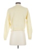 Shein 100% Polyester Yellow Cardigan Size XS - photo 2