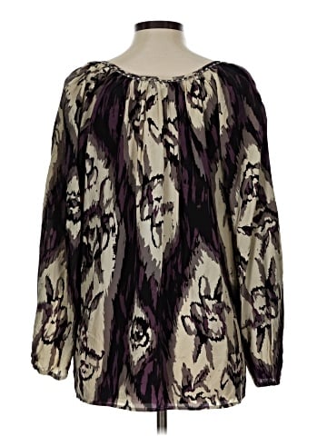 Karen Kane 3/4 Sleeve Silk Top (view 2)