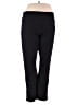 Lyssé Solid Black Active Pants Size 3X - photo 1