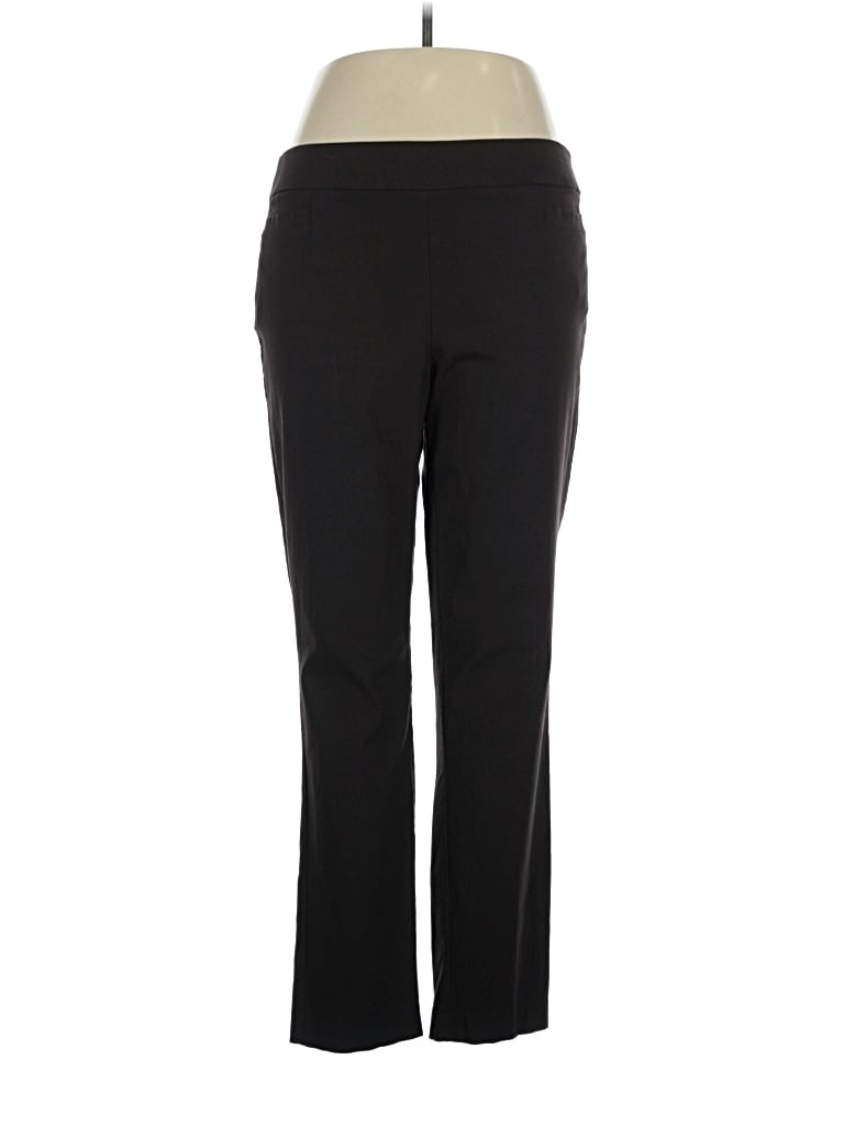 Pre-owned Croft & Barrow Dress Pants In Black