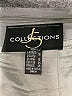 JS Collections 100% Acetate Metallic Silver Formal Skirt Size 16 - photo 4