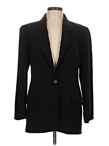 Linda Allard Ellen Tracy Wool Blazer (view 1)