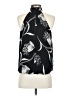 Joie 100% Polyester Black Sleeveless Blouse Size S - photo 2