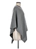 Tabitha Webb Solid Gray Poncho One size - photo 4