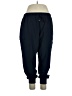 Susan Graver Solid Blue Track Pants Size XL - photo 1