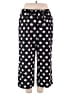 C established 1946 Polka Dots Black Casual Pants Size 18 - 20 - photo 2