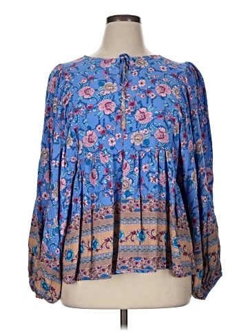 Rusttydustty Long Sleeve Blouse (view 1)