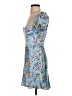 Zara Floral Blue Cocktail Dress Size XS - photo 5