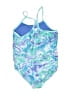Hurley Tie-dye Blue One Piece Swimsuit Size 5 - 6 - photo 2