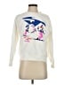 J.Crew Graphic White Sweatshirt Size S - photo 1