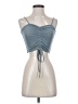 Shein Blue Sleeveless Top Size 4 - photo 1