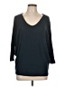 Laila Jayde Gray 3/4 Sleeve Top Size L - photo 1