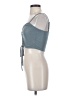 Shein Blue Sleeveless Top Size 4 - photo 5