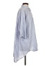 Zara Blue 3/4 Sleeve Button-Down Shirt Size S - photo 4