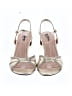 Pink Silver Sandals Size 7 - photo 2