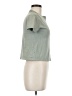 Unbranded 100% Polyester Solid Green Short Sleeve Turtleneck Size M (estimated) - photo 4