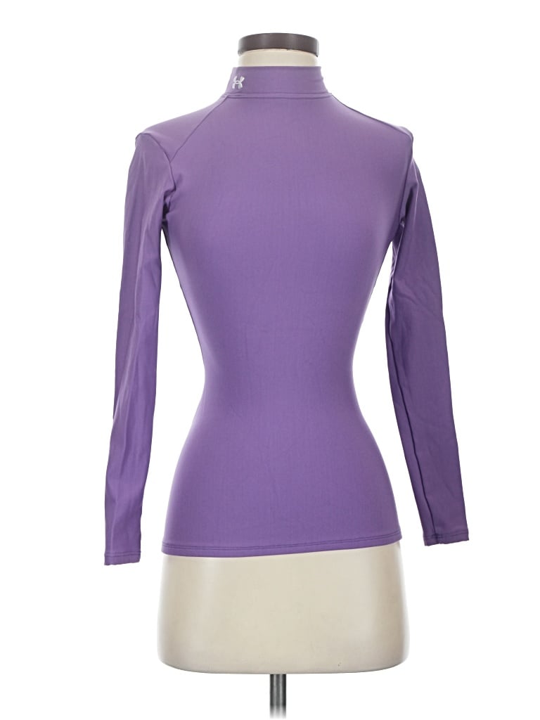 Pre-owned Under Armour Long Sleeve Turtleneck In Purple