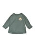Zara 100% Cotton Green Long Sleeve Top Size 6-9 mo - photo 1