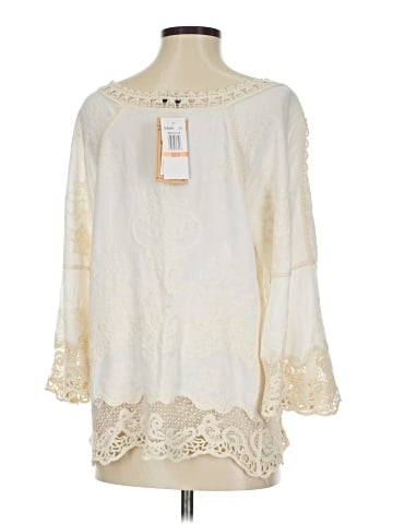 Democracy 3/4 Sleeve Blouse (view 2)