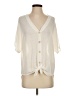 Jolie Ivory Short Sleeve Top Size S - photo 1