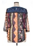 Vanessa Virginia 100% Polyester Blue 3/4 Sleeve Blouse Size 12 - photo 2
