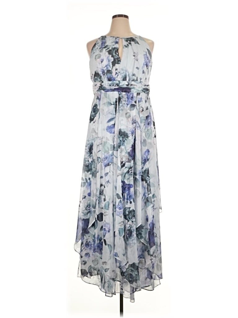 Pre-owned R & M Richards Casual Dress In Blue