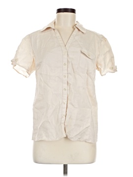 August Silk Short Sleeve Blouse