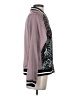 GOLDIE 100% Polyester Print Purple Jacket Size S - photo 4