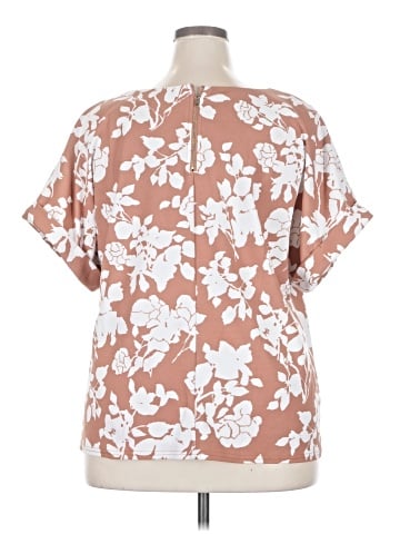 MELLODAY Short Sleeve Blouse (view 2)
