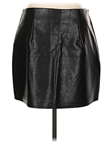 Old Navy Faux Leather Skirt (view 2)