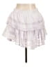 LoveShackFancy 100% Cotton White Casual Skirt Size L - photo 1