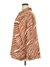 A New Day 100% Polyester Animal Print Brown Long Sleeve Blouse Size XXL - photo 5