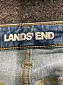 Lands' End Hearts Blue Jeans Size 8 - photo 7