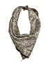 Unbranded Animal Print Brown Scarf One size - photo 1