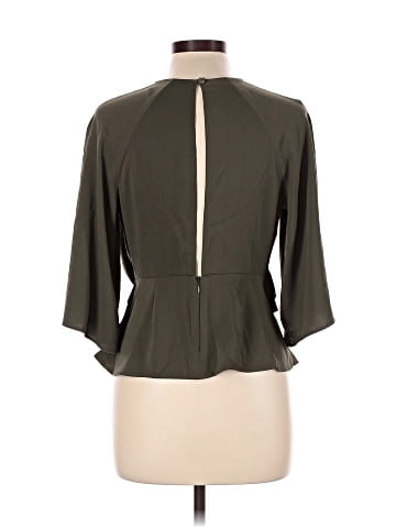 Topshop 3/4 Sleeve Blouse (view 2)