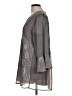 Cal Style 100% Polyester Gray 3/4 Sleeve Blouse Size L - photo 5