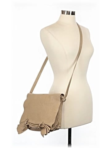 Carlos Falchi Leather Messenger (view 2)