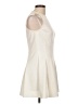 J. McLaughlin Solid Ivory Cocktail Dress Size M - photo 4
