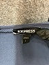 Express Solid Blue Casual Dress Size L - photo 7