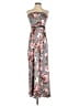 Vibe Floral Gray Jumpsuit Size S - photo 1